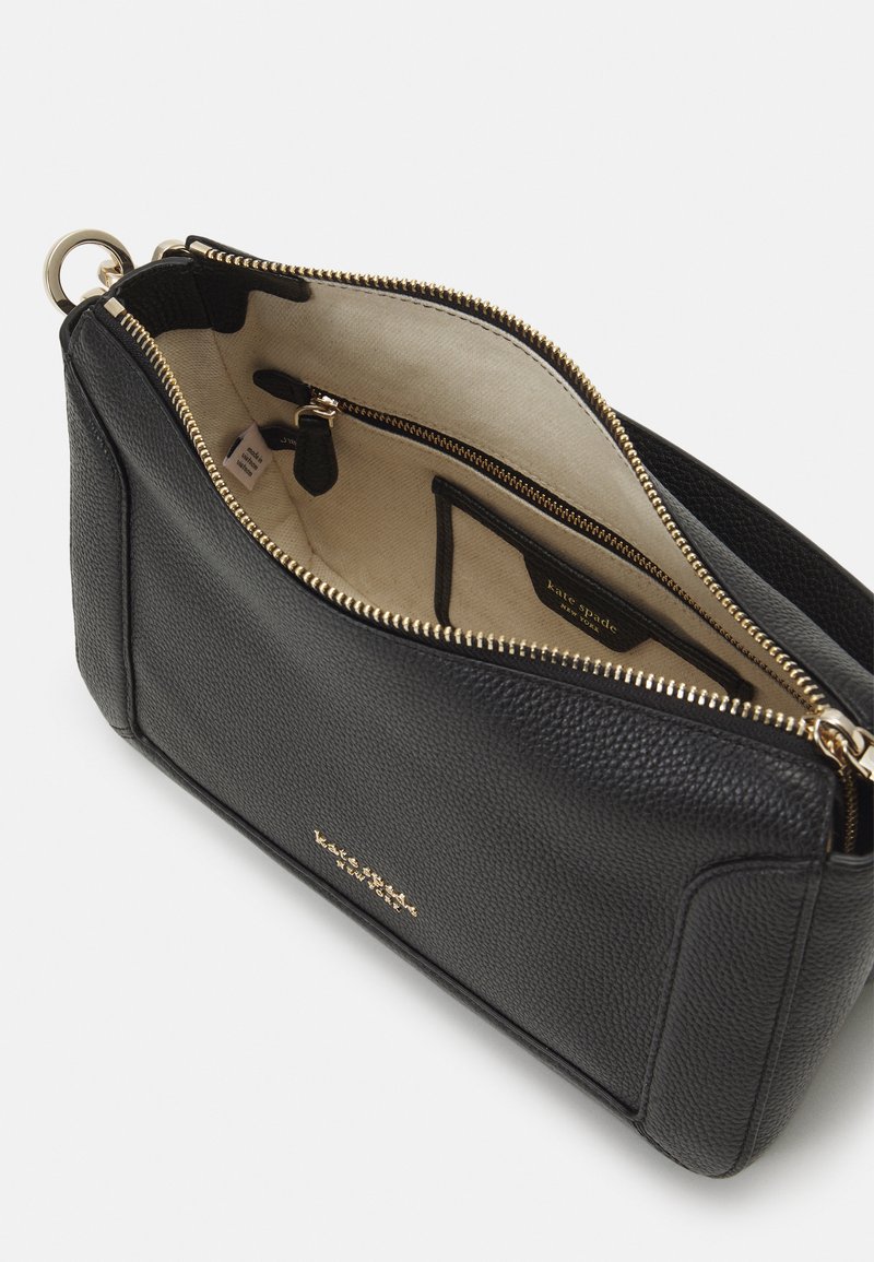 Damen Handtaschen | kate spade new york CRUSH PEBBLED MEDIUM CROSSBODY Handtasche black/schwarz - KL11231 Damen Handtaschen | kate spade new york CRUSH PEBBLED MEDIUM CROSSBODY Handtasche black/schwarz - KL11231