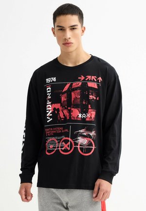 Camiseta de manga larga - black