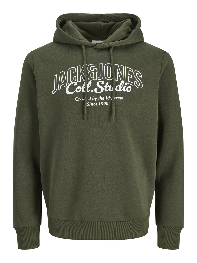 jack & jones Hoodie donkergroen