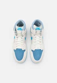 Jordan AIR JORDAN 1 ZM CMFT 2 - Sneakers alte - sail/dark powder blue/blue grey/light silver/industrial blue/coconut milk
