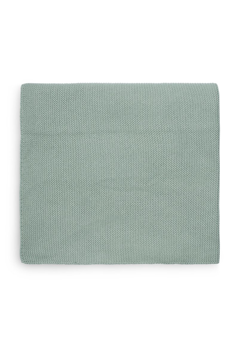 Jollein WIEG BASIC KNIT - Babydeken - green