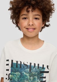 s.Oliver T-shirt imprimé - ecru