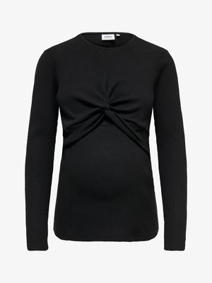 ONLY MATERNITY, TOP OLMGARDI TOP - Langærmet T-shirt - black