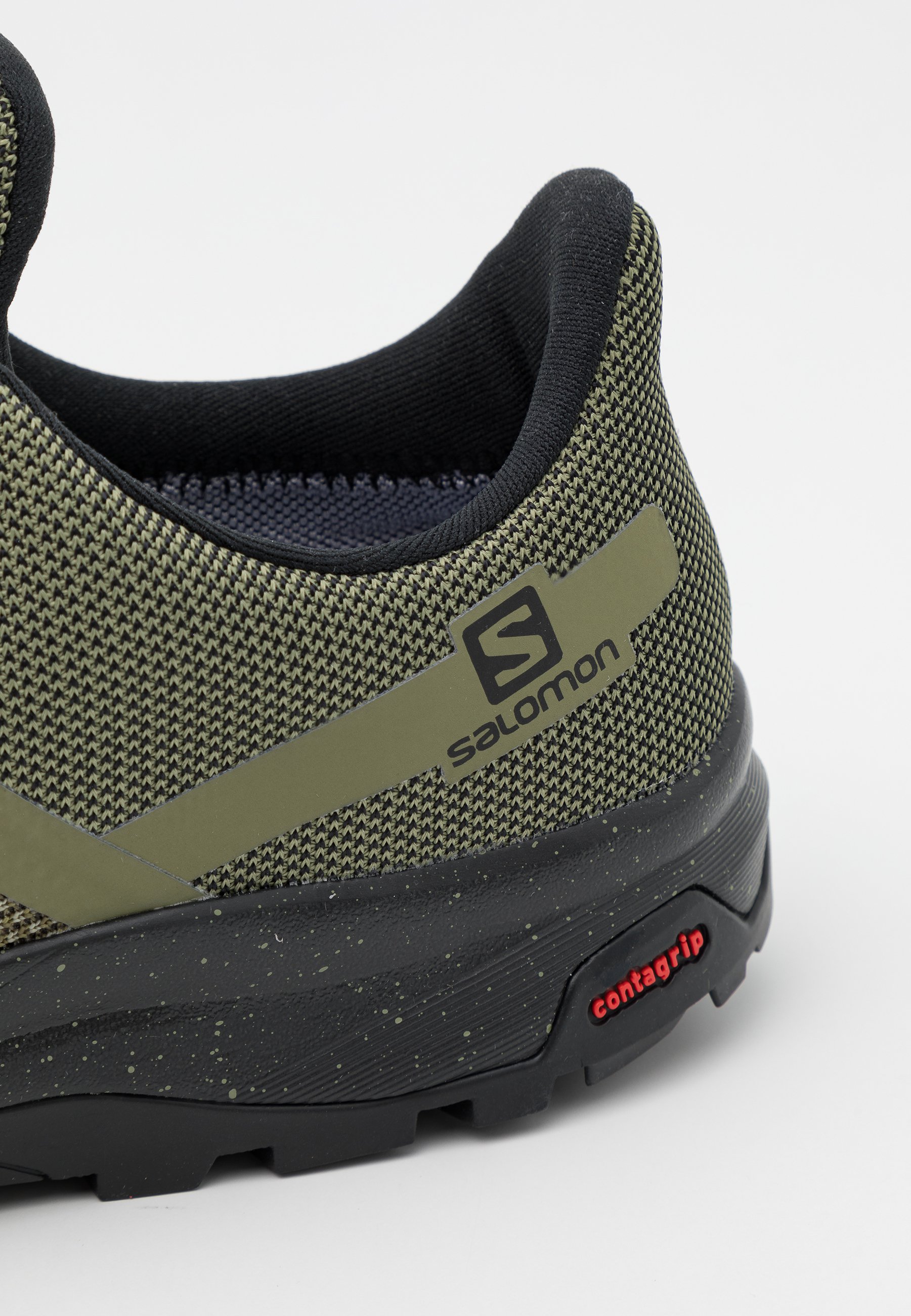 Salomon OUTLINE PRISM GTX - Zapatillas de senderismo - deep lichen  green/black/cumin/verde oliva - Zalando.es
