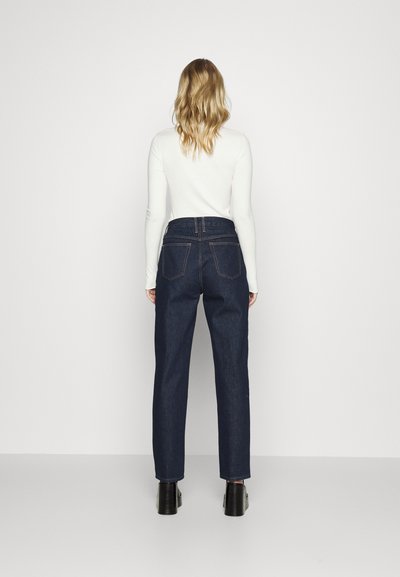 FRAME HIGH EXPOSED ZIP - Straight leg jeans - dark blue