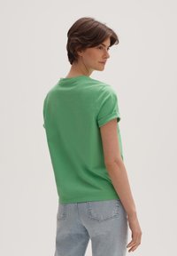 OPUS SERZ HEART DETAIL - T-shirt basique - green flash