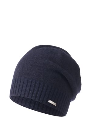 KASCHMIRMÜTZE SCHWARZENSTEIN - Muts - stahlblau