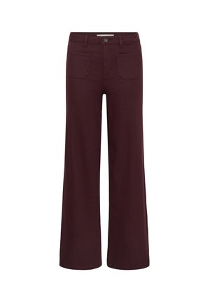 Kaffe, KABROOK HW REG FIT TWILL - Jean droit - fudge