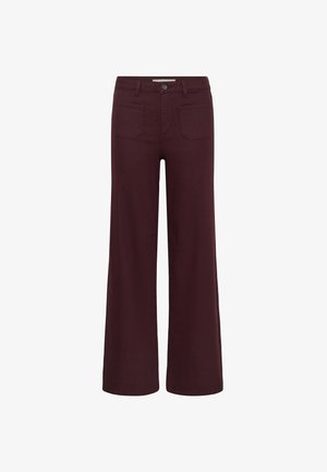 Kaffe, KABROOK HW REG FIT TWILL - Jean droit - fudge