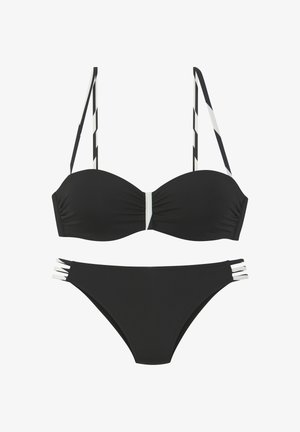 BANDEAU SET - Bikini - schwarz