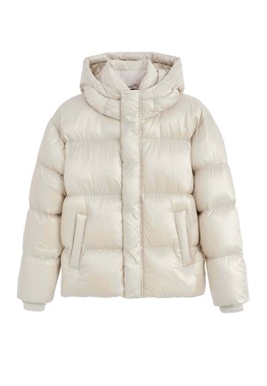 EAU UNI COURTE - Veste d'hiver - blanc