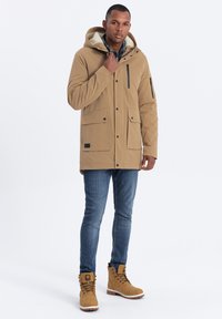 Ombre Parka - beige