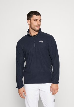 100 GLACIER 1/4 ZIP - Forro polar - summit navy