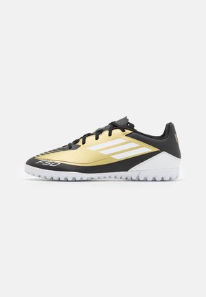 adidas Performance, F50 CLUB TF MESSI - Scarpe da calcio per terreni sintetici - gold metallic/footwear white/core black