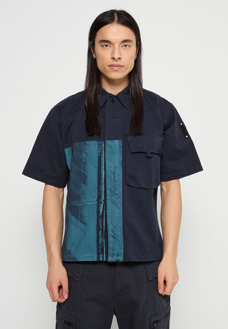 A-COLD-WALL* Overhemd donkerblauw A-COLD-WALL* Overhemd donkerblauw