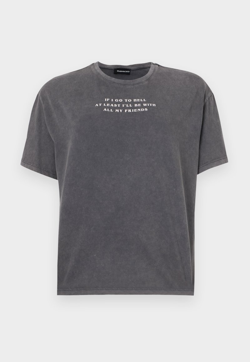 Even&Odd T-shirt print zwart