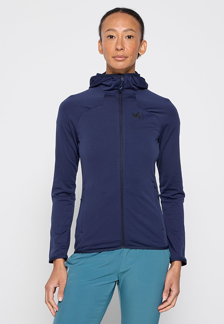 Millet Sweater met rits blauw Millet Sweater met rits blauw