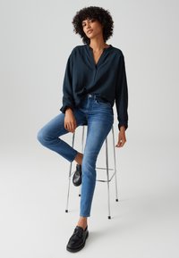 OPUS MID RISE ANKLE - Jeans slim fit - daily blue