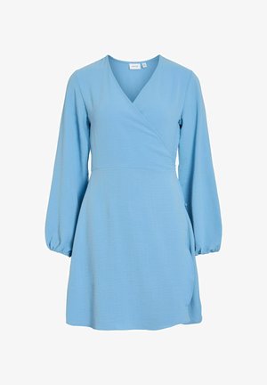 VILA, Wrap VILOVIE Short - Nappali ruha - blissful blue