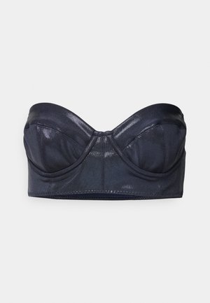 Norma Kamali BONDED CORSET BRA - Bikini-Top - true navy