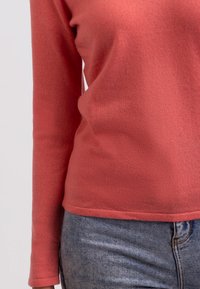 CASH-MERE Stickad tröja - zitrus granita