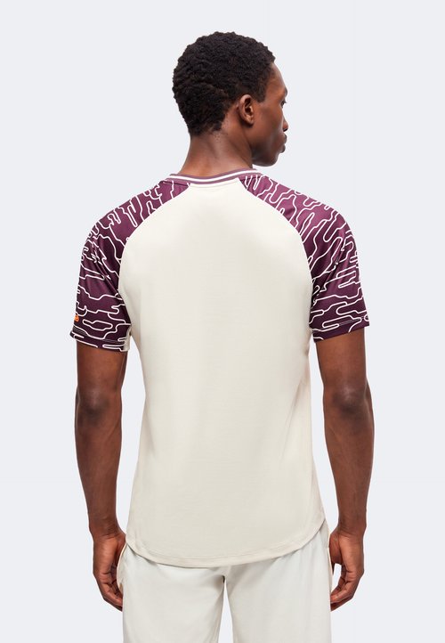 ASICS PADEL COURT - Sports T-shirt - soft oat — foto 3