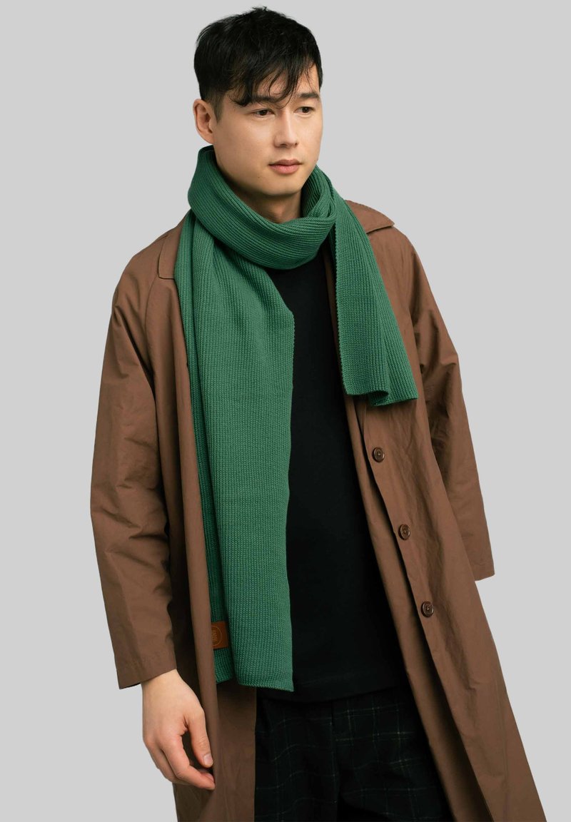 KABAK UNISEX zielony melanż