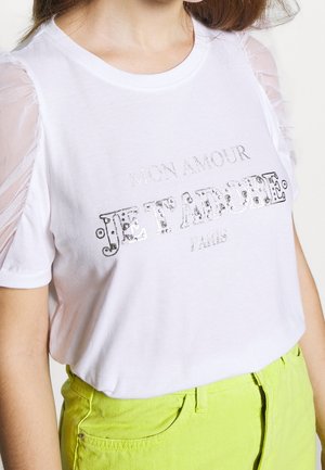 Print T-shirt - white