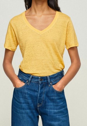 T-shirts basic - light yellow