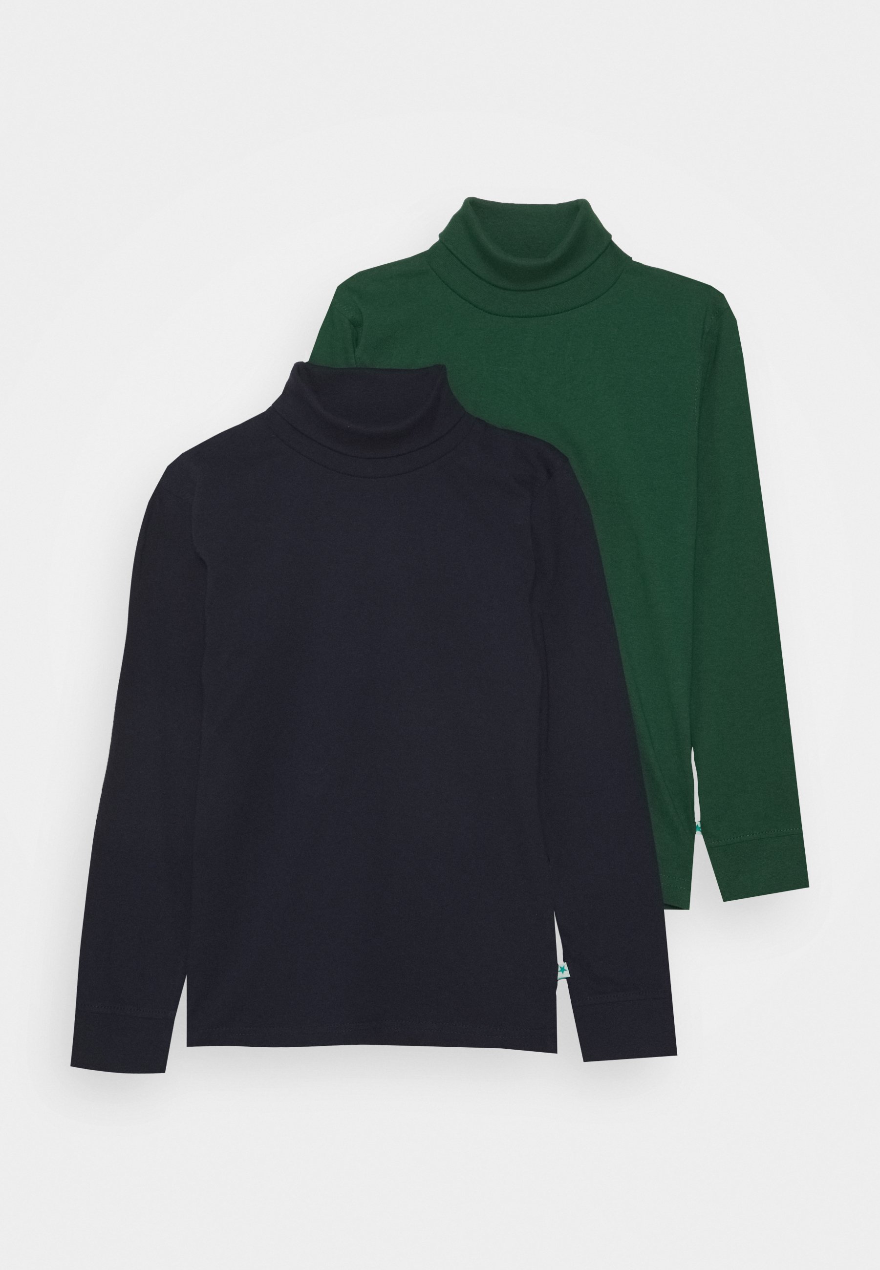 KIDS BASIC ROLLNECK 2 PACK Långärmad tröja nachtblautanne KIDS BASIC ROLLNECK 2 PACK Långärmad tröja nachtblautanne