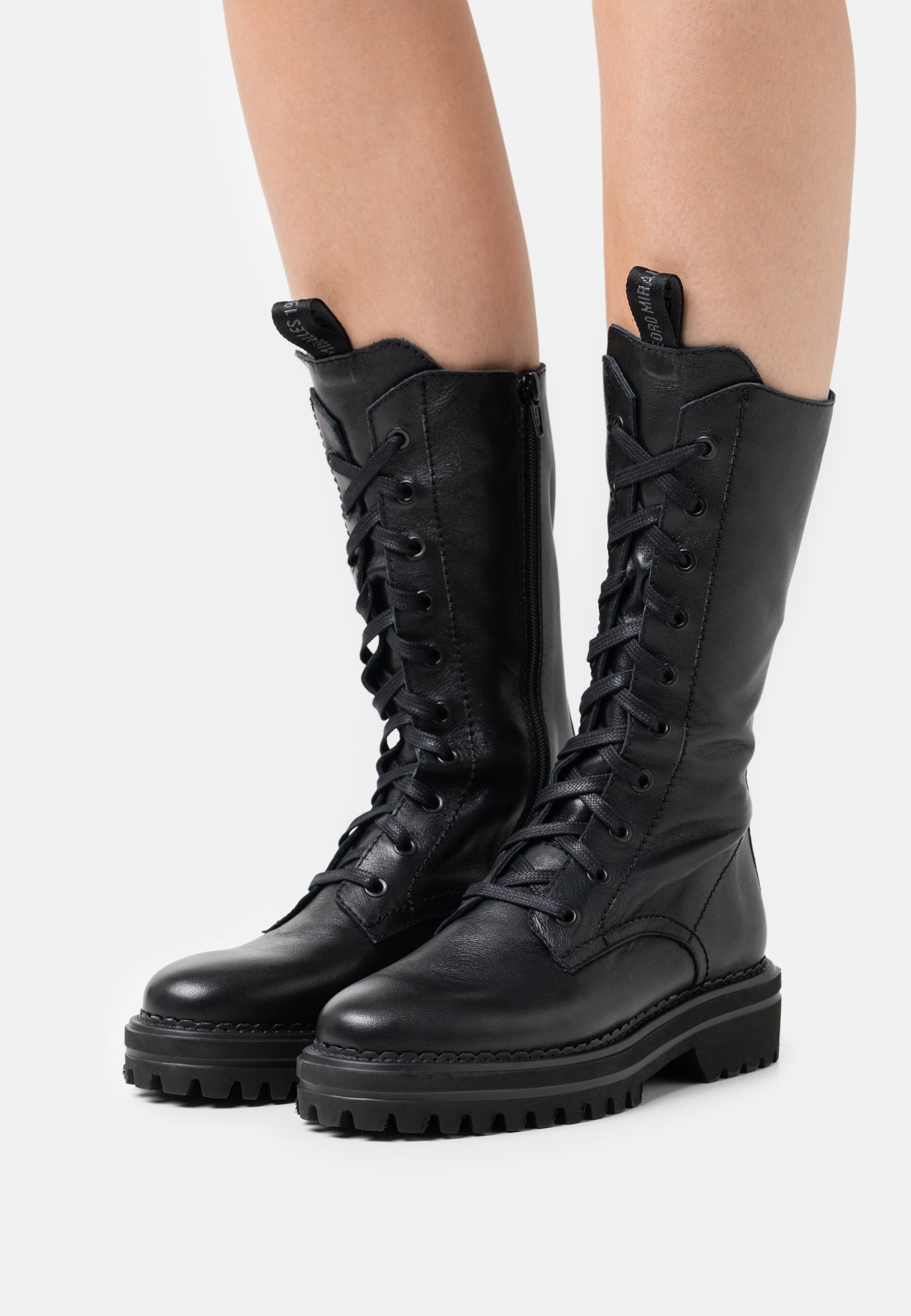 Pedro Miralles Botas con cordones - black/negro - Zalando.es