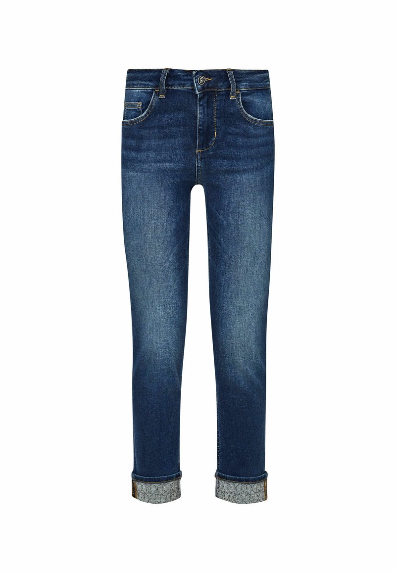 Pantaloni Con Cinque Tasche Bottom Up Ideal di Liu Jo in Blu