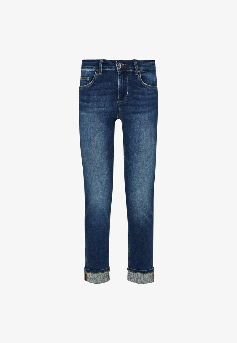 Pantaloni Con Cinque Tasche Bottom Up Ideal di Liu Jo in Blu Pantaloni Con Cinque Tasche Bottom Up Ideal di Liu Jo in Blu