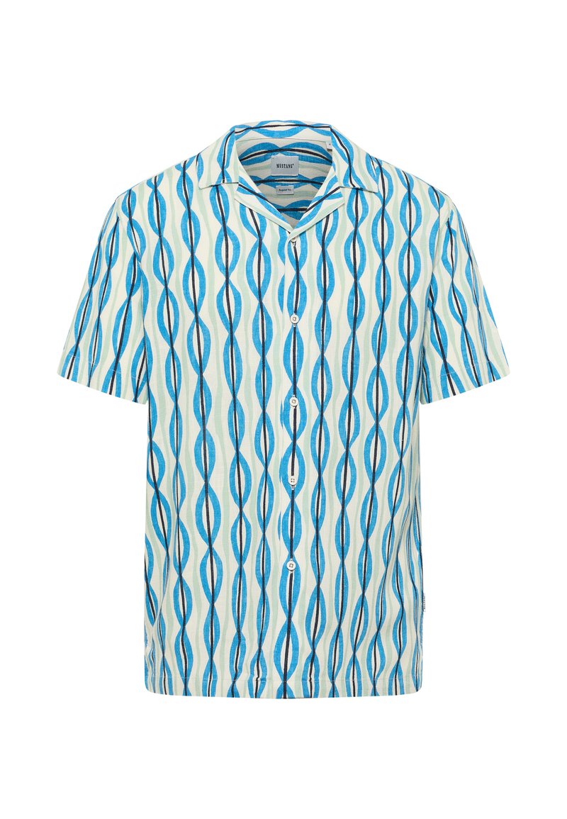 mustang Overhemd lichtblauw