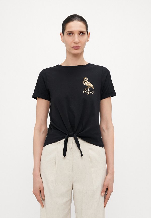 ONLDORA KNOT FOLD UP  - Print T-shirt