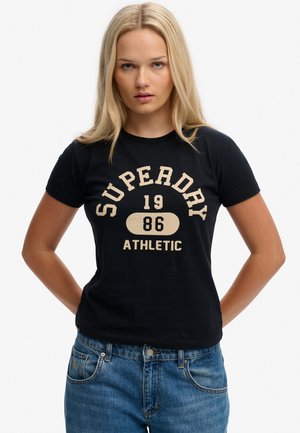 ATHLETIC GRAPHIC - T-shirts print - eclipse navy