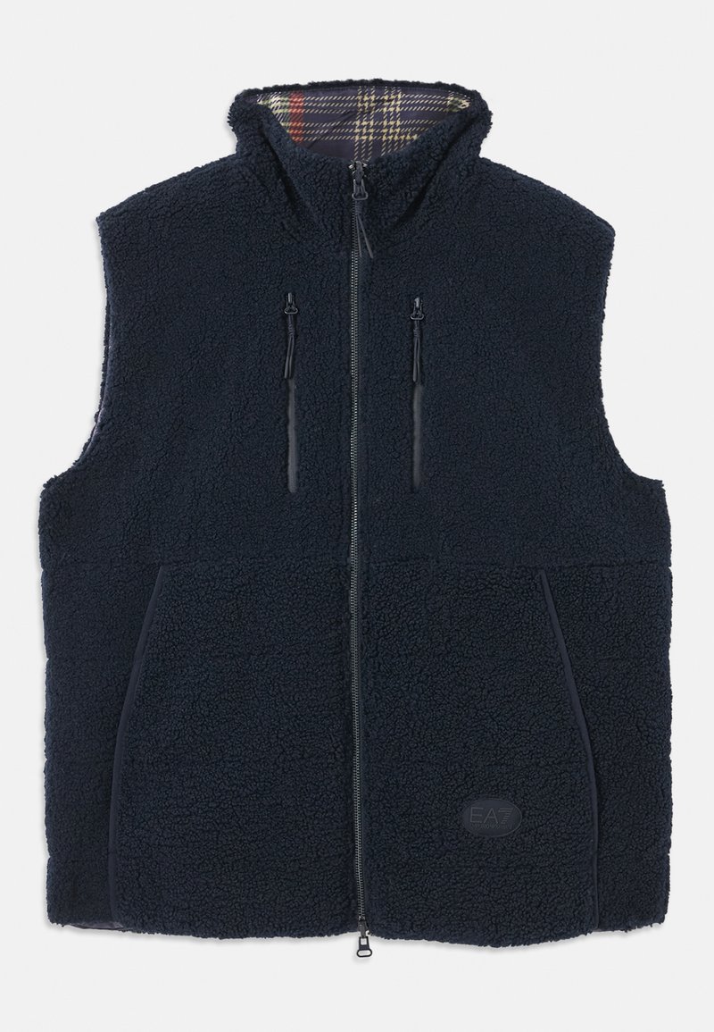 EA7 Emporio Armani Bodywarmer blauw EA7 Emporio Armani Bodywarmer blauw