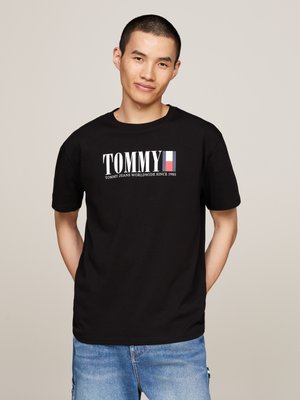 Tommy Jeans Print T-shirt - black