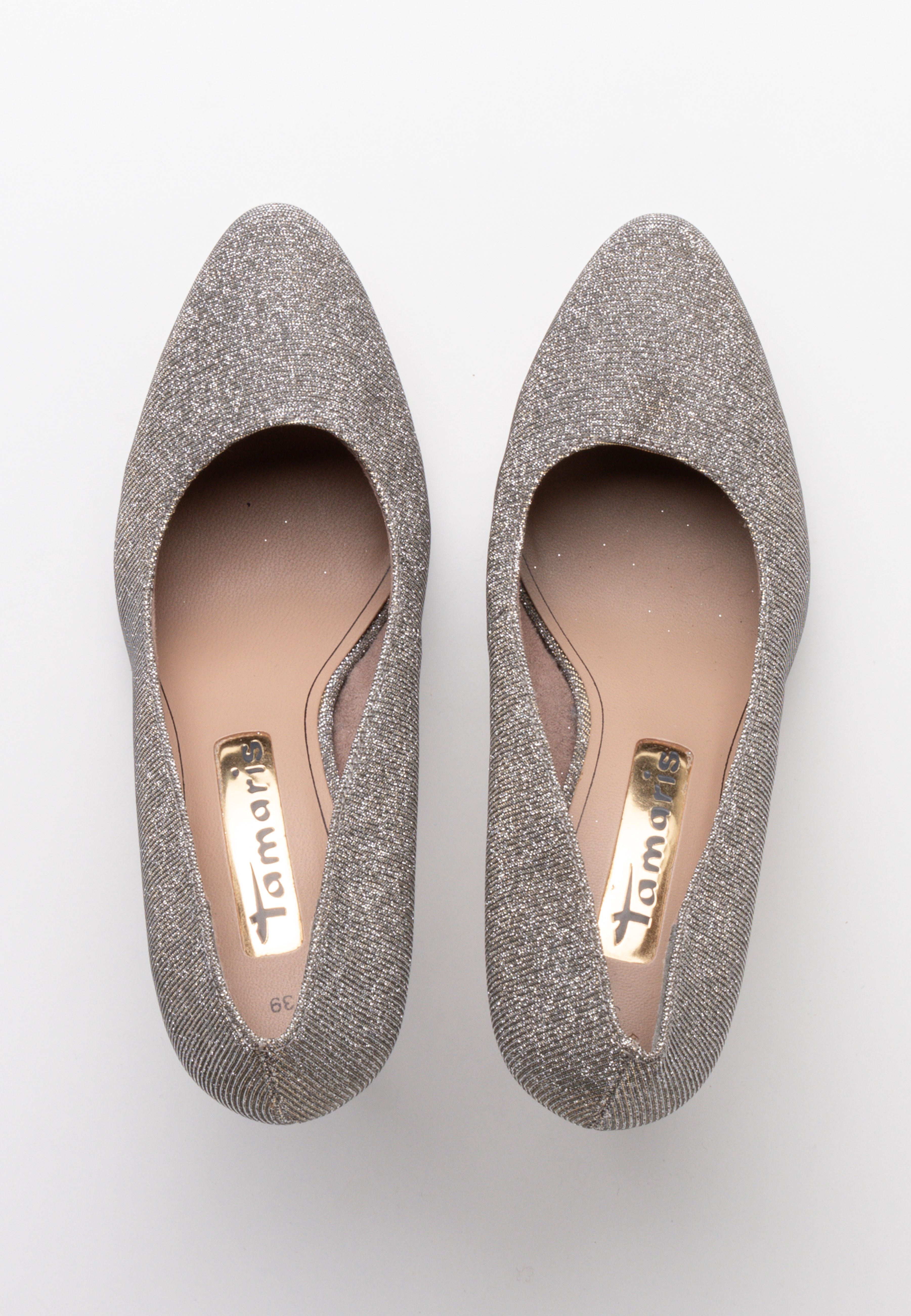 Tamaris Klassieke pumps - silver/zilverkleurig - (Pre-owned) - Zalando.nl