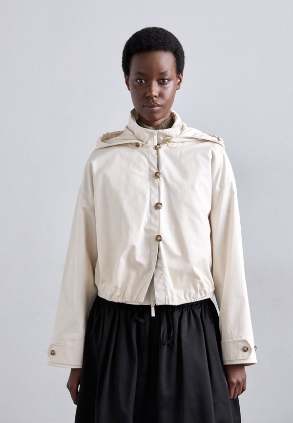 BLOUSON JACKET 2-IN-1 - Waistcoat - almond