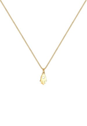 LOVE HEART HAND - Halskæder - gold coloured