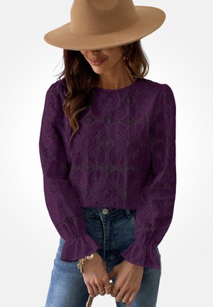 Cupshe, Blouse - dark purple