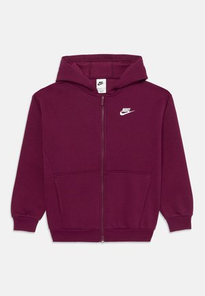 CLUB UNISEX - Hoodie - bordeaux/white
