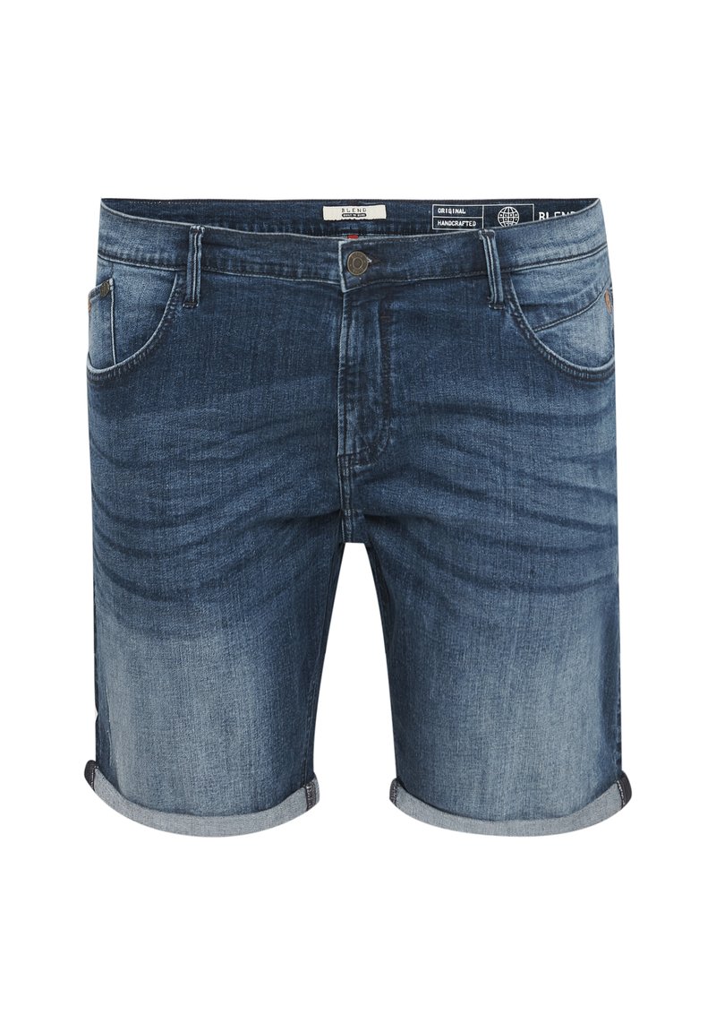 Herren Skinny Fit | Blend BT GRILITSCH Jeans Shorts denim middleblue/blue denim - QB47498 Herren Skinny Fit | Blend BT GRILITSCH Jeans Shorts denim middleblue/blue denim - QB47498