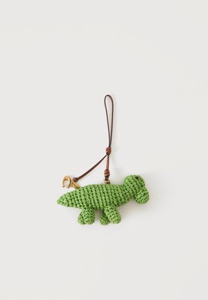 COACH, STRAW DINO - Porte-clefs - green