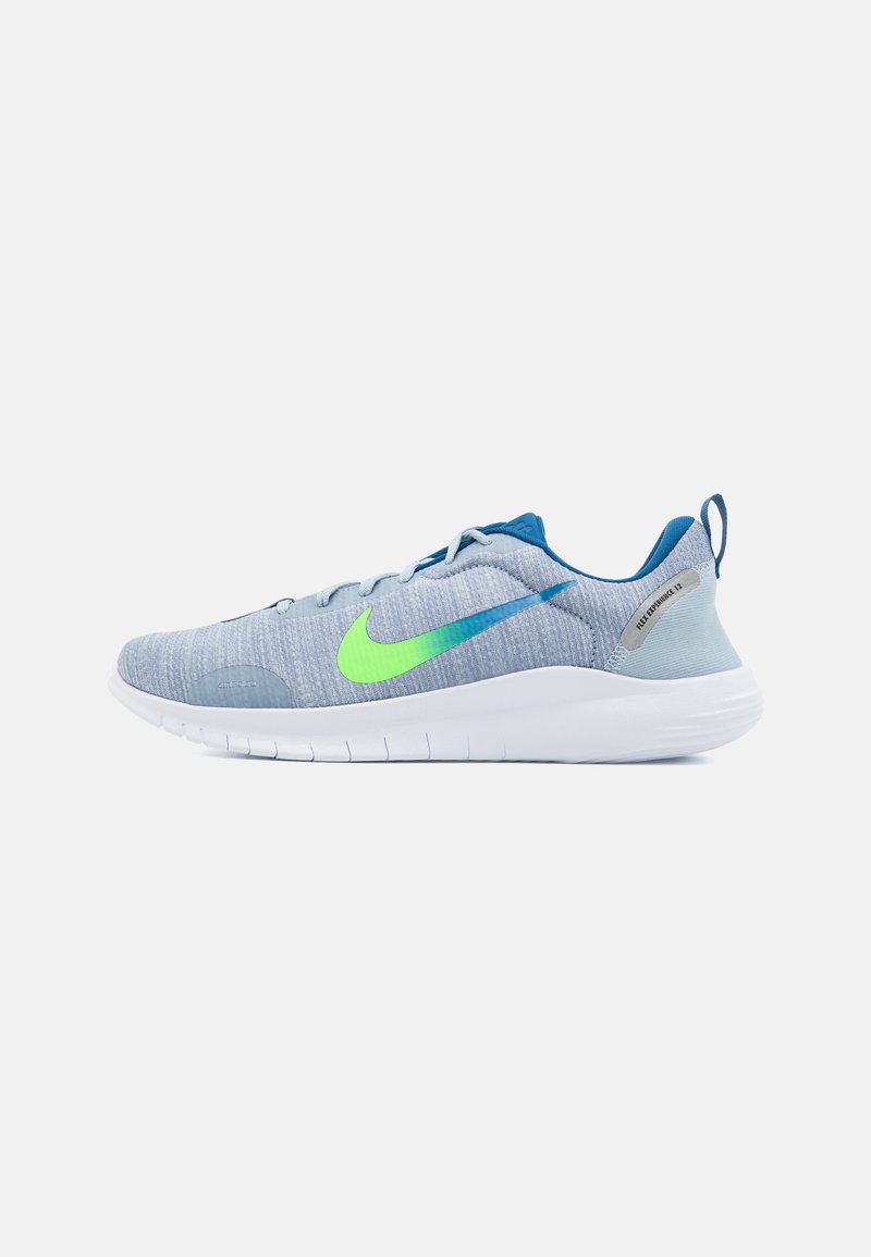 Nike Performance FLEX EXPERIENCE RUN 12 - Chaussures de running sur route - light armory blue/star blue/ashen slate/court blue/green strike/white