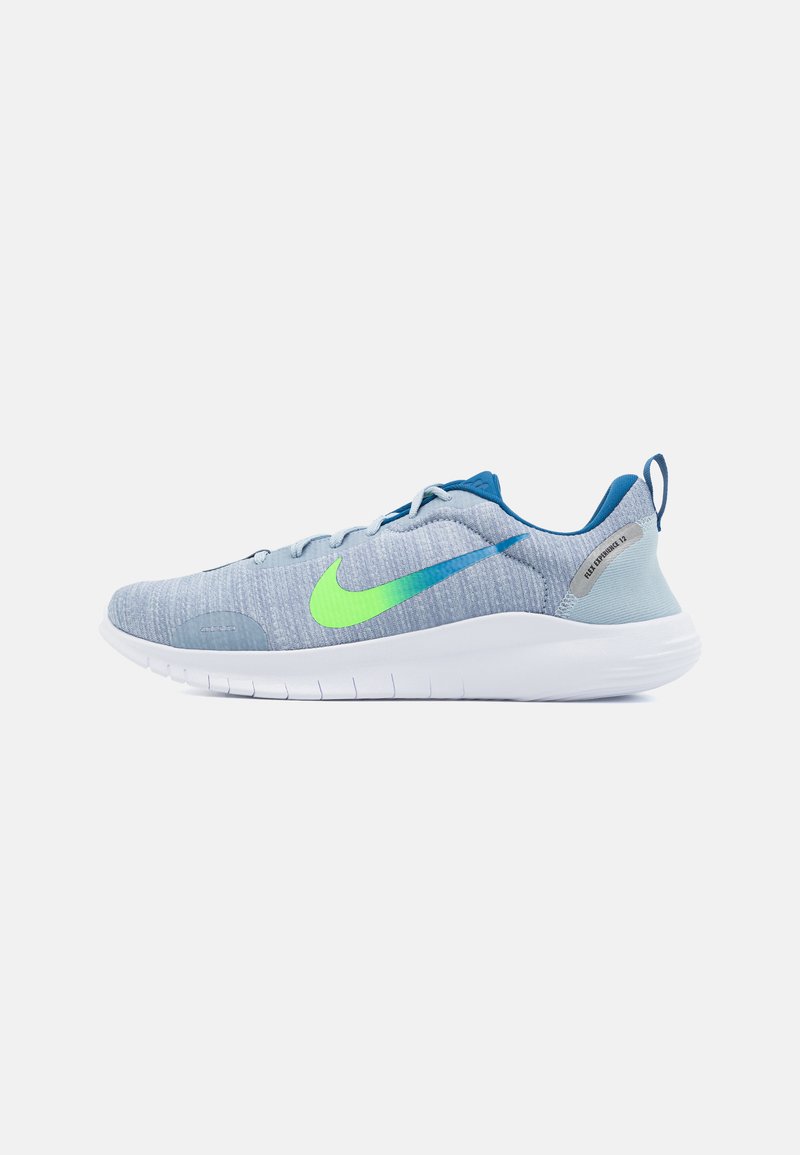 Nike Performance - FLEX EXPERIENCE RN 12 - Tenisice za natjecateljsko trčanje - light armory blue/star blue/ashen slate/court blue/green strike/white, Povećaj