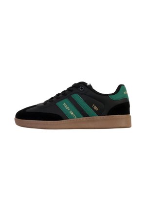 Sneakers basse - noir/vert
