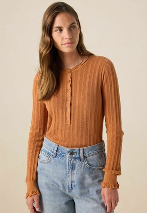 Pullover - bruin