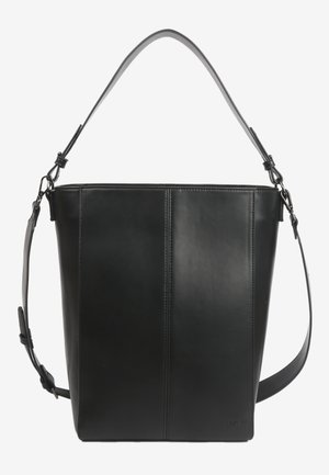 HVISK, CASSET SOFT STRUCTURE - Käsilaukku - black